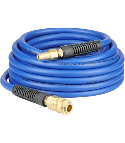10M/15M/20M • DRUCKLUFTSCHLAUCH - GUMMI KOMPRESSORSCHLAG � 10x17mm 227103600931