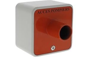 GEBA .contacteur à clé triangle pour accès pompier diamètre 14