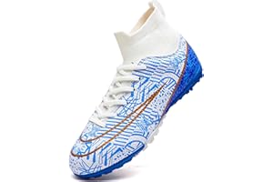 Donbest Boys Football Boots Cleats Kids Football Shoes Astro Turf Soccer Shoes Professional Spikes Football Competition Shoes