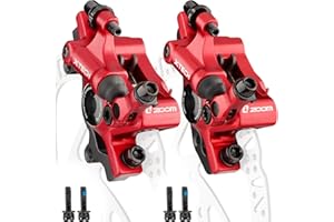 HYCLINE Hydraulic Disc Brake Calipers, HB-100 Line Pulling Bike Disc Brake Caliper Set Front and Rear,for MTB Bike, E-bike, Folding Bike