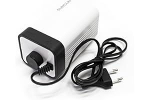 ‎SUNSUN SunSun Luftpumpe 202 Teichbelüfter 2x1,5 L/min 4W Sauerstoffpumpe Eisfreihalter Belüftungssystem Belüfter Luftpumpe für Gartenteich Oase Teich