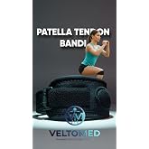 VeltoMed Patella Tendon Bandı Ayarlanabilir Diz Kapağı Patella Tendon Destekleyici Dizlik, Futbolcu, Basketbolcu, Tenis&ccedil;i Diz