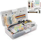 ZHITING 1 Set Starter Kit for Electronic Components Breadboard LED Buzzer Resistor Transistor
