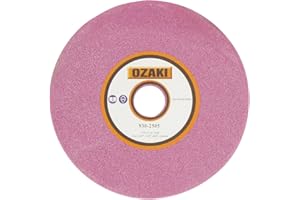 OZAKI Meule Affûtage Greenstar 145mm, Alésage: 22,2mm, Épaisseur: 4,7mm, Grain Abrasif Moyen, Compatible Meule d’Angle