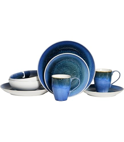 Creatable - Aardewerk - Diep - Bruin - 6 personen - Serviesset Creatable - Aardewerk - Diep - Bruin - 6 personen - Serviesset