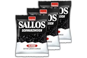 TOPDEAL 3 er Pack Sallos Schwarzweich Klassik 3 x 200g