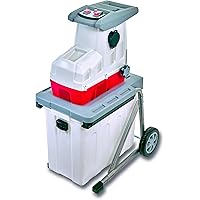 IKRA 81002870 Elektro Gartenhäcksler Walzenhäcksler ILH2800, leise robust wartungsarm, Aststärke bis 44mm, 2800 W, 230 V…