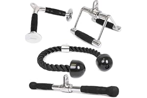 POWER GUIDANCE Corde Triceps Extracteur Attachement, Triceps Câble Extracteur Poids Machine Accessoires, Home Gym Câble Extracteur Accessoires