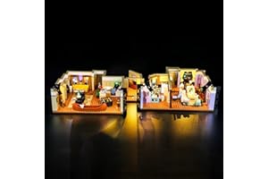 BRIKSMAX Kit d'éclairage LED pour Lego Creator The Friends Apartments – Compatible avec le modèle Lego 10292