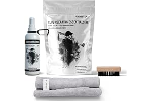 APEX GOLF PERFORMANCE Golf Club Cleaner (236ml) with Golf Club Brush Golf Cleaning Kit Golf Club Brush Groove Cleaner/Golf Club Cleaner Brush. Golf Iron Cleaner/Club Cleaner - Golf Stocking Stuffers, Golf Eraser