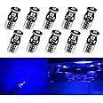 30 Pieces T10 W5W LED Voiture 12V 6000k (Blanc),Ampoule W5W