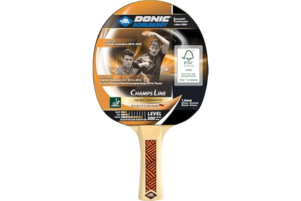 Donic-Schildkröt Raquette de Tennis de Table Champs Line