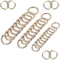 10 Pezzi Di Etallo Borsa Telaio Vintage Fibbia Chiusura Clip Per Borsa - Foto 3