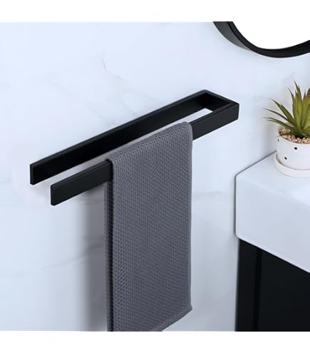 Porte-serviettes De Salle De Bain En Inox Brossé - 59CM Porte Serviettes Peut Accrocher 2 Serviettes Porte Serviettes Multifonctionnel 93407666