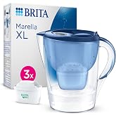 BRITA Marella XL 3x MAXTRA PRO Pure Performance Filtreli Su Arıtma S&uuml;rahisi - Mavi (3,5L)