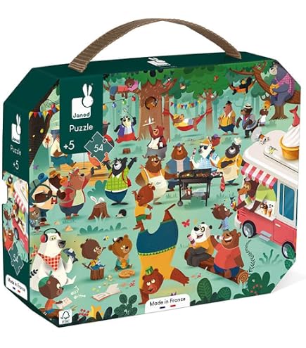 Trefl - Puzzle in Legno: Jurassic World, Scopri i Dinosauri - 24 Pezzi, Wooden Puzzle, Bordi Arrotondati, Disegno sul Retro, per Bambini dai 3 anni