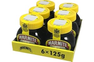 Marmite Yeast Extract Hefeextrakt Aufstrich 6X 125G – importiert von Shestore24