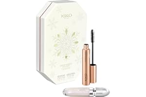 KIKO Milano Snow-Kissed Holiday Mountain Buddies Make Up Gift Set, Kit De Regalo De Maquillaje Para Labios Y Ojos Con: Un Brillo De Labios Hidratante Efecto Volumen —Nuestro Viral 3D Hydra Lipgloss