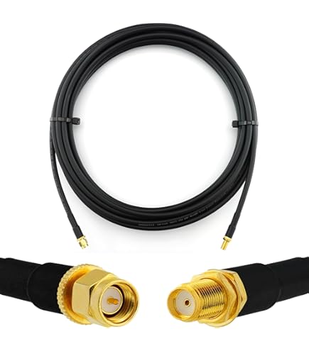 Cavo Coassiale LMR240 Ultra Flex Cavo Coassiale RF LMR240 UF (Ultra Flex) Con Connettori SMA Maschio-maschio - Treccia Flessibile Srm Powermeter - Foto 14