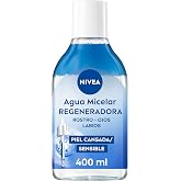 NIVEA Regenerating Biphase Micellar Water - Facial Cleanser - With 5% Serum, Amino Acid Complex, Panthenol and Squalane - Eye