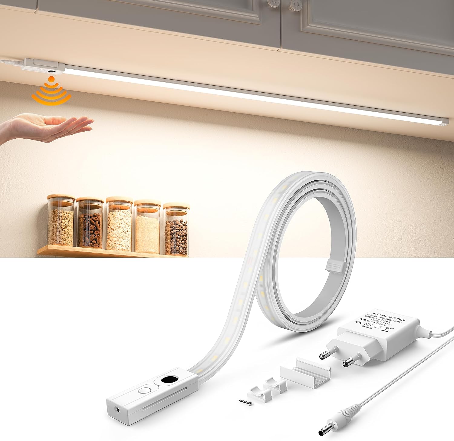 Technische Daten & Spezifikationen : Lureshine Unterbauleuchte Küche LED Lichtleis