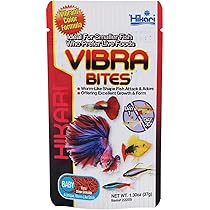Hikari Vibra Bites Cibo Per Pesci Tropicali | 34,9g | Alimento A Forma Di Verme | Enhancer Colore Naturale - Foto 8