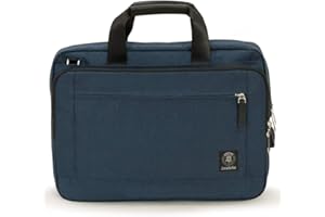 Invicta Borsa Ufficio Invicta, Blu, Porta Laptop Fino a 15.6'', Tracolla, Uomo Donna