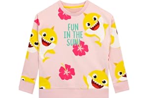 Pinkfong Mädchen Sweatshirt Baby Shark