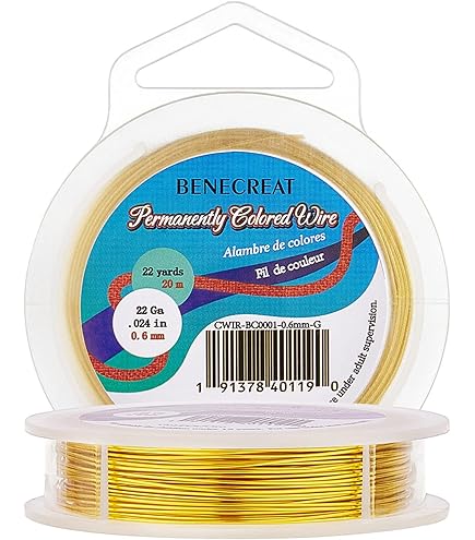 Filo Di Rame Nudo Quadrato 0.8mm BENECREAT - 6 Metri Per Gioielli Fai-Da-Te, Bracciali, Orecchini - Foto 10