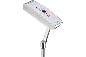 PGM Putter zurdo para hombre – Eje de acero 950, cabeza de acero inoxidable – Easy Flop Shots