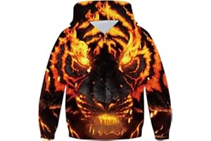 Freshhoodies Boys Girls Hoodie 3D Unisex Children's Hoodie Long Sleeve Pullover Hoodie Sweatshirt with Pockets 5-16 Years (M-XXXL)