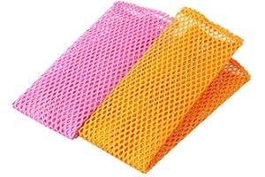 Lot de 2 filets à vaisselle en maille pour laver la vaisselle, les outils de nettoyage ménagers Kicthen