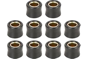 F FIERCE CYCLE 10pcs Motorbike 12mm Rear Shock Absorber Cushion Rubber Ring Bush