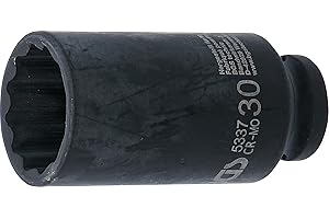 BGS 5337 | Nasadka udarowa dwunastokątna, głęboka | 12,5 mm (1/2") | 30 mm