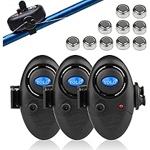 Alarme De Pêche,Alerte Sonore Avec LED Et Cloches Pour Canne À Pêche - Clochette Sonore Portative Pour Débutants Et Pêcheurs Expérimentés, Accessoire