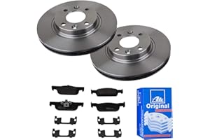 ‎ATE BUNDLE ATE Bremsen-Set 2 Bremsscheiben + Bremsbeläge Bremsensatz Ø258 Einbau Vorne Bremsscheiben-Set Scheibenbremsen passend für Ihr Fahrzeug