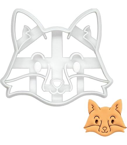 Emporte-pièce En Origami Renard, 1 Pièce