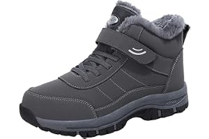 Snöstövlar män kvinnor vinterskor vattentäta unisex vinterstövlar utomhus sneakers varma fodrade promenadskor hög topp sportskor platå trekkingskor smärtlindrande herrskor