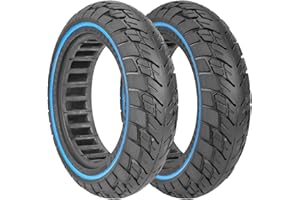 ‎MYBESTSCOOTER myBESTscooter - 10 Inch Solid Tyres 60/65-6.9 60/70-6.5 For Segway Ninebot G30 Max G2 G65 Electric Scooter Rim Rubber Replacement Scooter Wheel Tyre