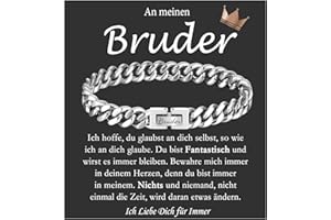 FAOMZQ Geschenk für Männer, Kubanische Armband mit Gravur für Bonus Papa Stiefpapa, Geschenk für Sohn Bruder Meinen Mann zum Geburtstag Vatertag Abschluss Weihnachten Valentinstag