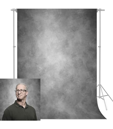 Pano de fundo de estúdio fotográfico Kate Solid Black 1,5 x 2,2 m em