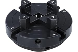 DEEFIINE Mandril de Torno Diámetro del Portabrocas 102mm Mandril autocentrante para mandril de torno 1"X 8TPI y 3/4"x16TPI