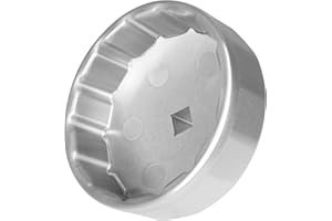 CTcar Oil Filter Wrench - 74mm 14 Flute Universal Spin-On Style Oil Filter Removal Tool Compatible with BMW, Mercedes Benz, Audi, Porsche, Volkswagen, Sprinter, Mazda etc.