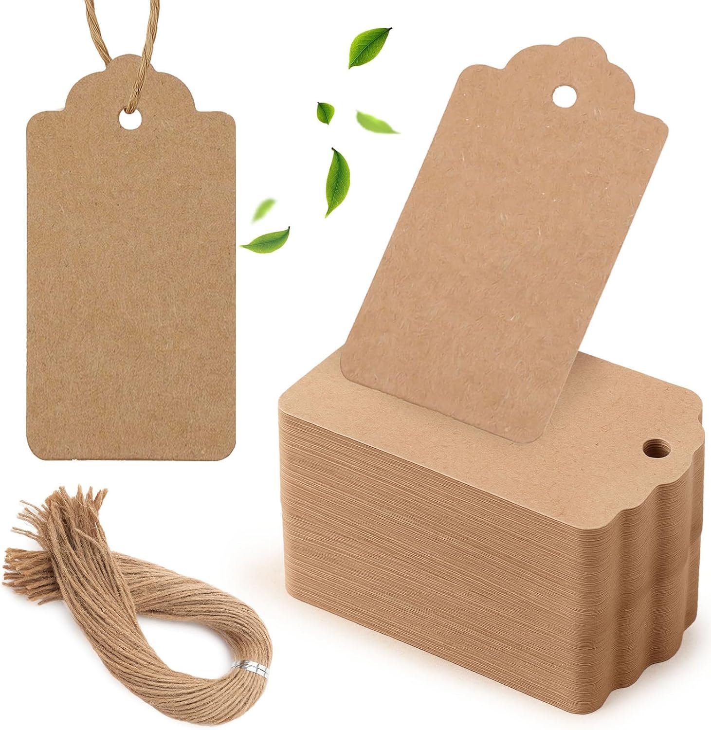 Test Complet & Analyse de Fiabilité : HAKACC 100 stuks Cadeaulabels Kraftpapier Tag