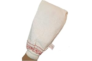KELEBEK Deep Exfoliating Mitt Body Scrub, Dead Skin Remover, Turkish Hammam Kese, Spa, Cellilute Remover Mitt, Bath Glove Skin Exfoliating, Elastic Wrist Band