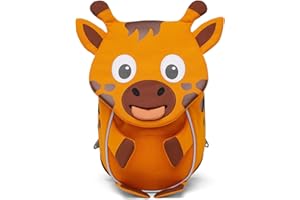 Affenzahn Kleiner Freund Kindergarten-Rucksack für 1-3 Jährige Ergonomisch Reflektierend Ziehzunge mit Namensschild