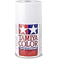 TAMIYA 86001-A00 86001 PS-1 White Polycarbonate 100 ml Spray Paint for Plastic Model Making, Craft Accessories, Spray Paint for Model Making, 100 ml (Pack of 1)