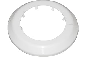 Go Plast Rosone Apribile per Tubi Scarico Wc, Plastica, Diametro Esterno 150mm, Interno 95mm