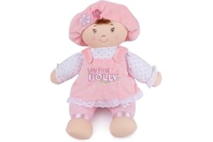 Gund 31cm My First Dolly Brunette Soft Toy for Newborn and Above