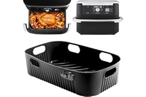 GOODPEJINE Akcesoria do frytkownicy na gorące powietrze Ninja AF500EU, silikonowa forma do frytkownicy na gorące powietrze Ninja AF500DE 10,4 l, Airfryer, akcesoria do Airfryer, silikonowa forma do pieczenia,